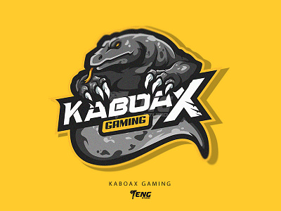 KABOAX GAMING | KOMODO branding character design esport illustration logo mascot sport vector