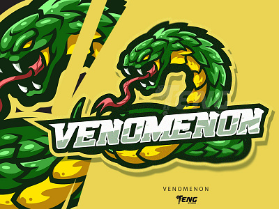 VENOMENON branding character design esport illustration logo mascot sport