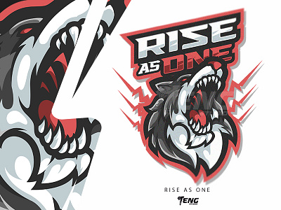 RISE AS ONE branding character design esport illustration logo mascot sport ui vector