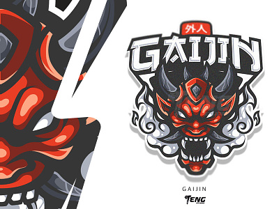 GAIJIN branding character design esport illustration logo mascot sport ui vector