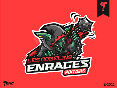 Les Gobelins - Commision Work branding cartoon character design esport goblin logo mascot sport