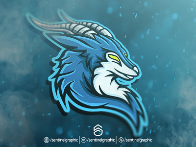 Ancient Luna Esport Logo | Wolf Mascot Logo Sport character design esport logo mascot scientist sport wolf