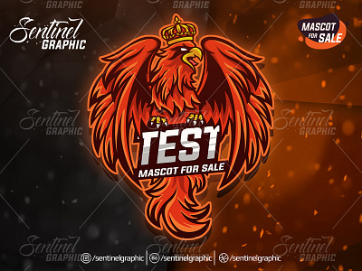 FOR SALE | PHOENIX Logo Esport Mascot Team Sport Game brand branding character esport fortnite logo mascot phoenix sport