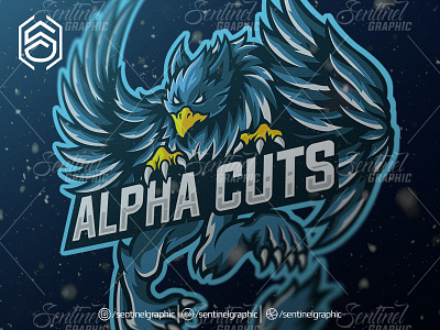 Gryphon Logo Esport Mascot Team Sport Game brand branding character esport fortnite game gryphon logo mascot overwatch sport twitch