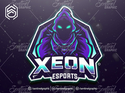 XEON Clan Club Logo Esport Mascot Team Sport Game brand branding character clan club design dragon esport fortnite game gaming icon logo mascot overwatch sport sports team twitch