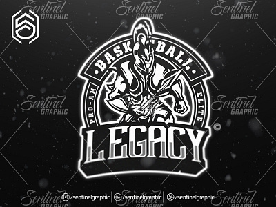 Legacy Basketball Club Logo Esport Mascot Team Sport Game brand branding character design esport fortnite game logo mascot overwatch sport team