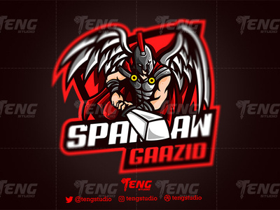 SPARTAN GAAZID Logo Esport Mascot Team Sport Game brand branding character design esport fortnite game logo mascot overwatch sport team