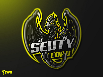 SEUTYCORD DRAGON Logo Esport Mascot Team Sport Game brand branding character clan design esport fortnite game gaming icon logo mascot overwatch sport team twitch