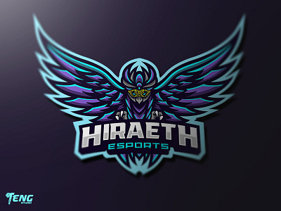 Hiraeth Logo Esport Mascot Team Sport Game brand branding character clan design esport fortnite game gaming icon logo mascot overwatch sport team vector