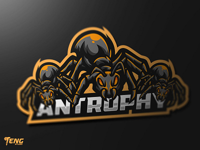 Antrophy Logo Esport Mascot Character Vector brand branding character clan design esport fortnite game gaming icon logo mascot overwatch sport team twitch