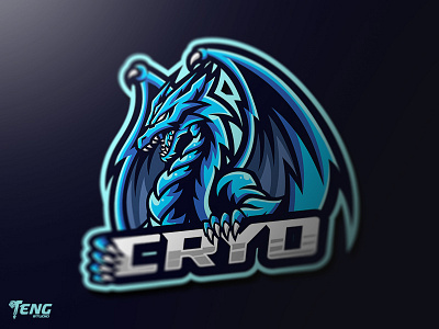 CRYO Esport Mascot Character Vector brand branding character design esport fortnite game gaming icon logo mascot overwatch sport team