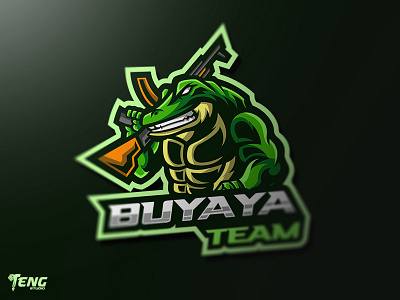 BUYAYA Esport Mascot Character Vector brand branding character design esport fortnite game logo mascot overwatch sport