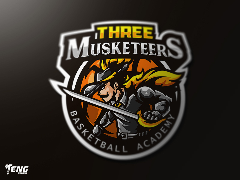 Three Musketeers Mascot Character Vector by Teng Studio on Dribbble