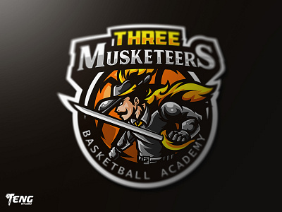 Three Musketeers Mascot Character Vector brand branding character design esport fortnite game gaming logo mascot overwatch sport team