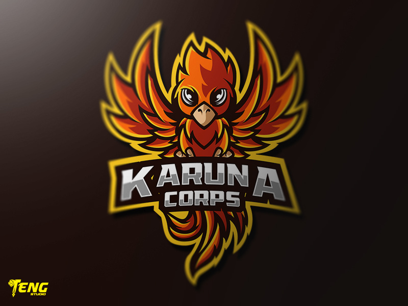 KARUNA CORPS MASCOT LOGO CHARACTER VECTOR clan icon gaming team overwatch fortnite brand game branding design sport esport character logo mascot