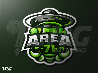 UFO AREA 71 MASCOT LOGO ESPORT SPORT CHARACTER VECTOR brand branding character design esport fortnite game logo mascot overwatch sport team