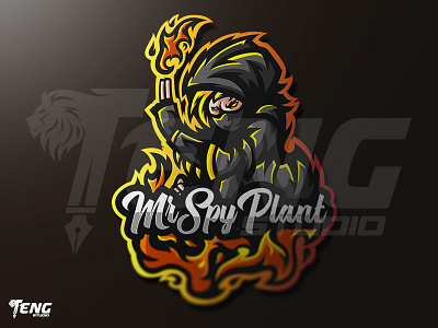 Mrspyplant MASCOT LOGO ESPORT SPORT CHARACTER VECTOR brand branding character design esport fortnite game logo mascot overwatch sport team