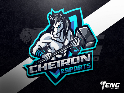 CHEIRON ESPORTS LOGO ESPORT SPORT CHARACTER VECTOR brand branding character design esport fortnite game logo mascot overwatch sport