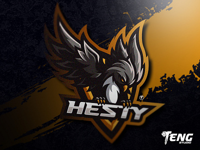 HESTY LOGO MASCOT VECTOR ESPORT/SPORT brand branding character design esport fortnite game logo mascot overwatch sport