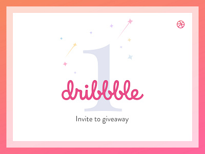 Yeah! Dribbble invite to giveaway. card design download for free draft dribbble dribbble best shot dribbbleinvite free free psd freebie psd giveaway graphic invitation newplayer tickets welcome shot