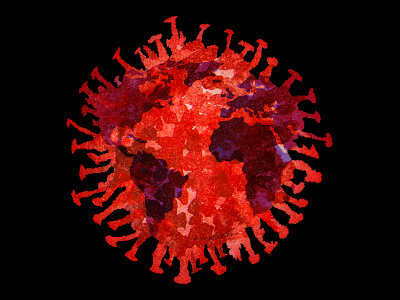 WORLD IS NOT ENOUGH corona virus situation pandemic coronavirus world concept art illustration concept covid-19 covid19