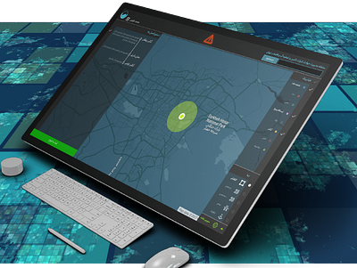 Crisis Management dashboard design flat location based map real time ui ux webapp webapp design