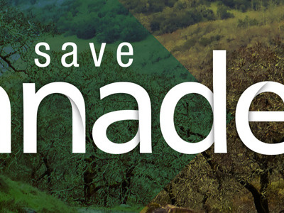 Save Annadel poster text