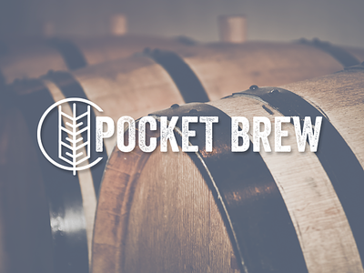 Pocket Brew branding concept id