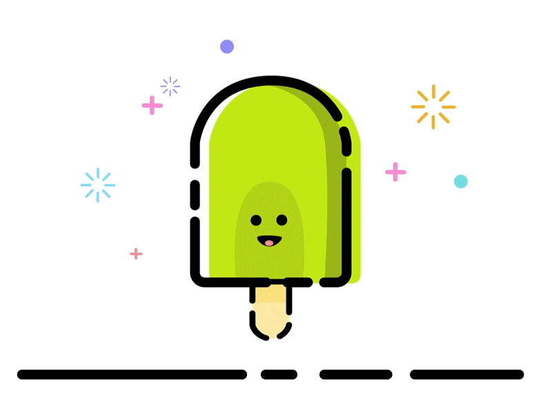 Icon - ice cream animation. - animation. cream ice icon
