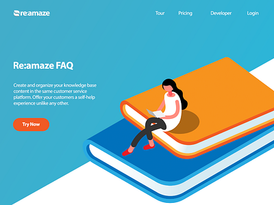 Re:amaze FAQ Landing Page