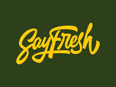 Say Fresh Logo