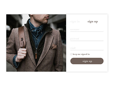 Sign In - UI adobexd dailyuichallenge digitaldesigner inspiration mobileapps mockup photoshop progress sketchapp uiux uxinspiration webdesign