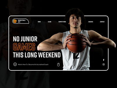 Header UI exploration for @basketball_act