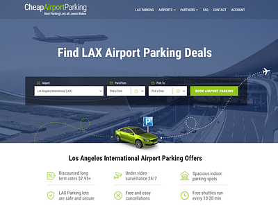 Airport Parking Website