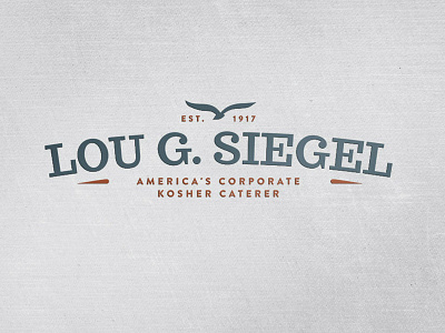 Lou G. Siegel branding brooklyn identity kosher logo restaurant
