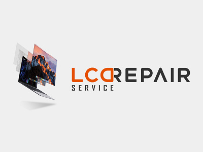 Logo for LCD Repair Service design illustrator lcd repair logo logo design vector