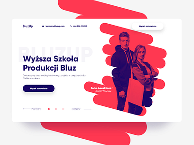 BluzUp - web design
