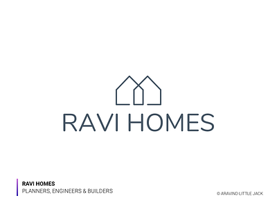 Ravi Homes Logo