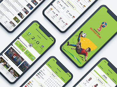 Fifa World Cup App Redesign