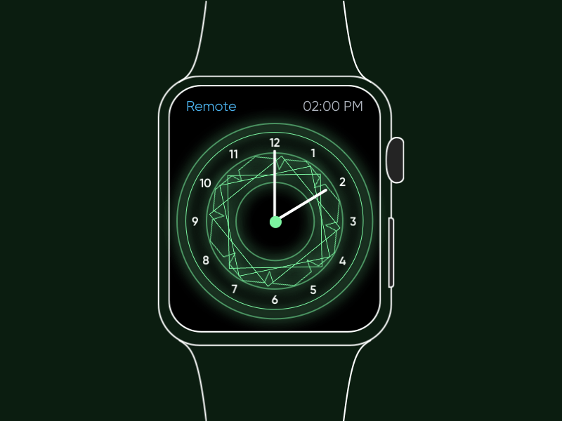 Clock App Animation for WatchOS