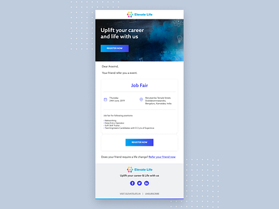 ElevateLife Email Template