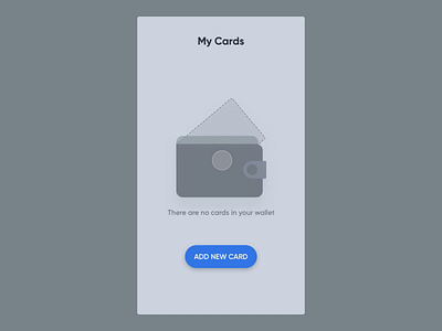 Add Card To Wallet Interaction add card animation app design app interaction app ui card interaction interaction design ios app ui ui design wallet wallet app