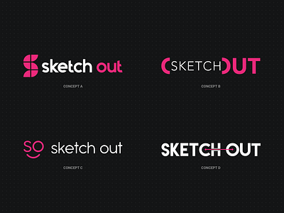 Sketch Out Logo Concepts concept logo logo design logodesign logotype minimalist logo printing sketchout