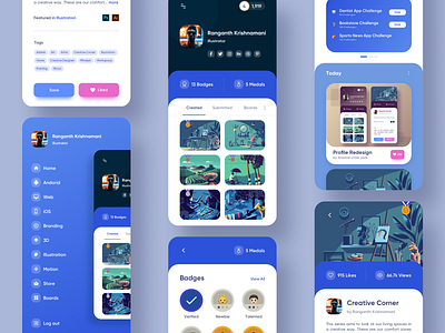 Uplabs Redesign - App Concept