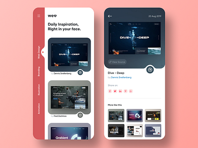 welovedaily.com App Concept