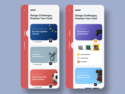 Design Challenges - welovedaily.com android app design contest daily ui design challenge design contest design inspiration ios ui ui challenge ui concept ui design uidailychallenge welovebranding welovedaily welovedesign