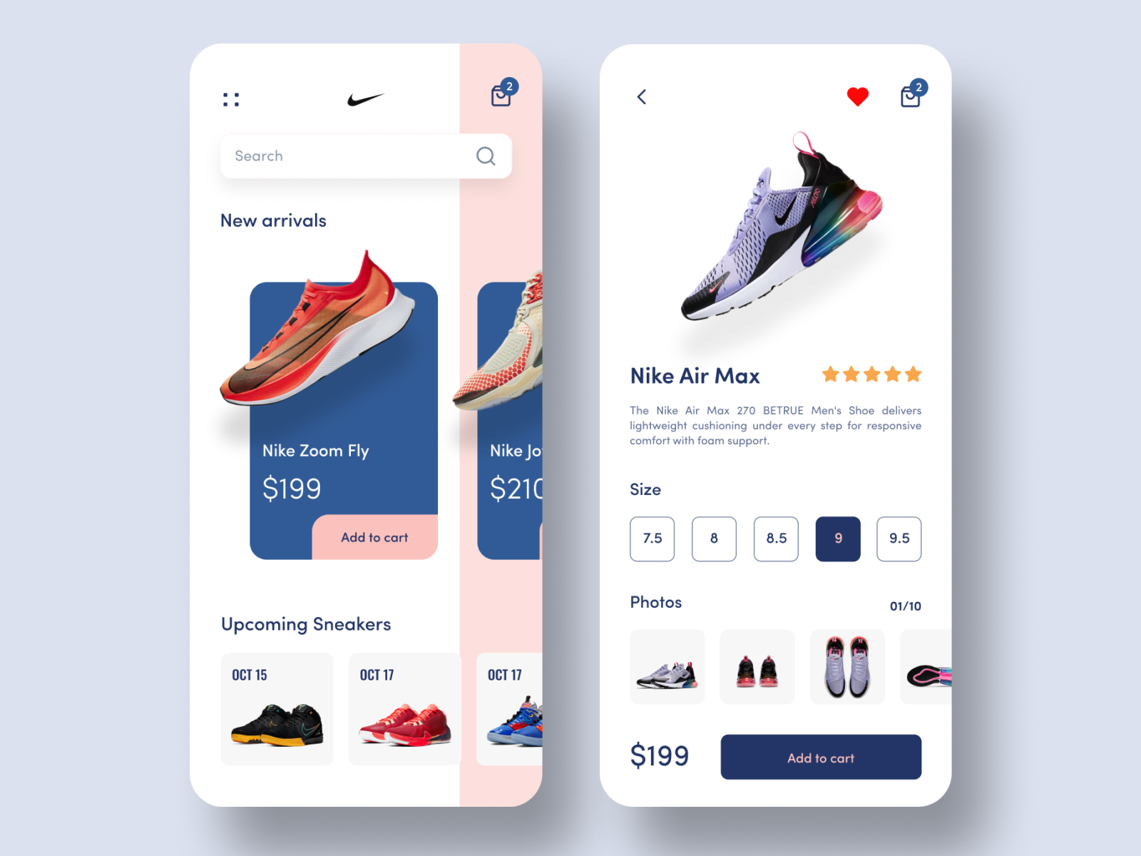 Shoe App designs, themes, templates and 