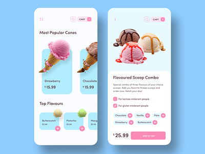 Ice cream App