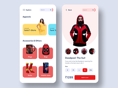 Apparels & Accessories Store accessories apparel apparels bags cart ecommerce ecommerce shop fashion fashion shop hoodies mobile cases mugs product detail socks tank tops tshirt