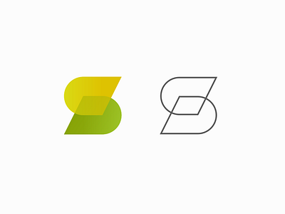 D+S Exploration ambigram brand branding logo mark minimalist